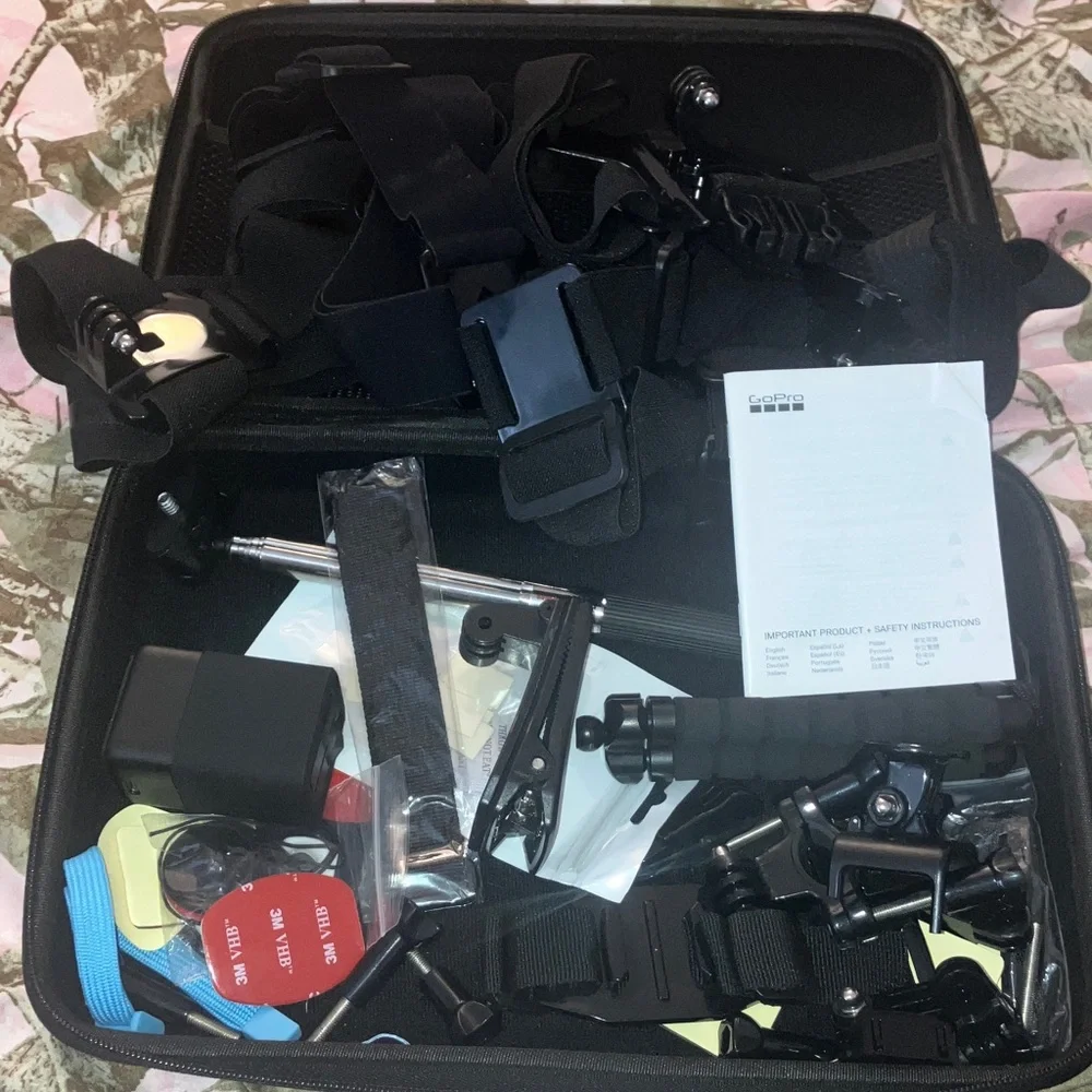 GoPro Black Camera Accessories Kit